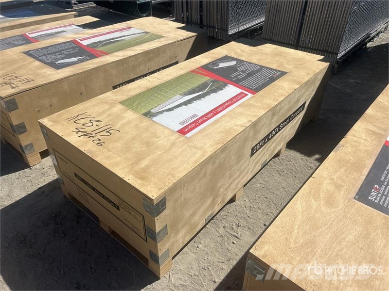 SUNTOP SC2040A 20 ft x 40 ft Carport (Unused) Čelični okviri za građevine