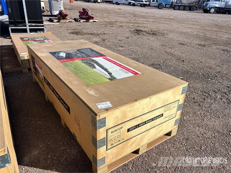  SUNTOP SC2040A 20 ft x 40 ft Carport (Unused) Стальные каркасные здания