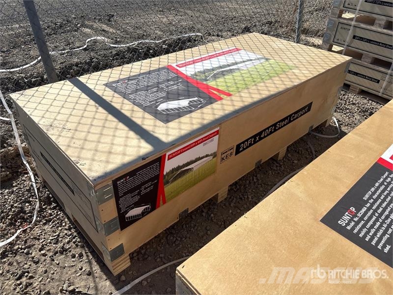 SUNTOP SC2040A 20 ft x 40 ft Carport (Unused) Construcții din cadru metalic