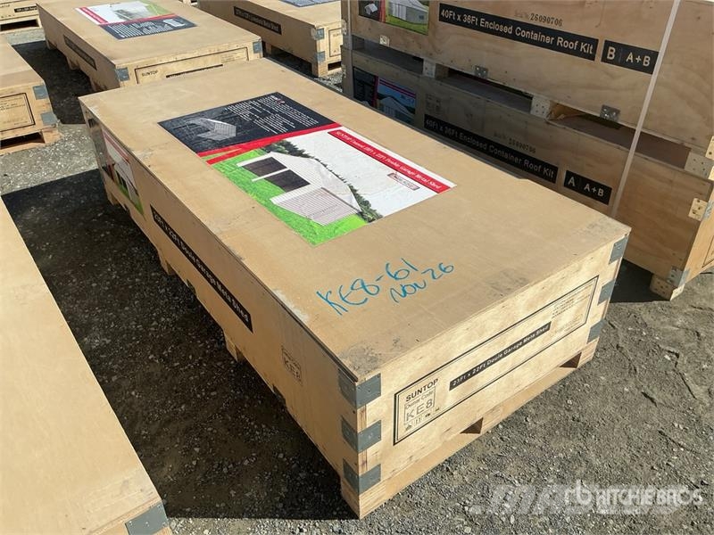 SUNTOP SC2322 Double Garage Metal Shed (Unused) 鋼架建築