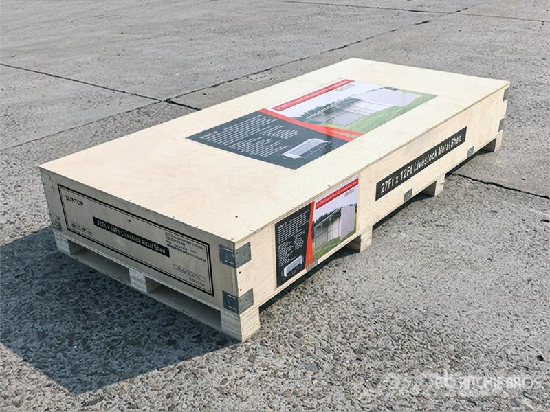 SUNTOP SC2712 27 ft x 12 ft Livestock Shelter (Unu Άλλα μηχανήματα κτηνοτροφίας και εξαρτήματα