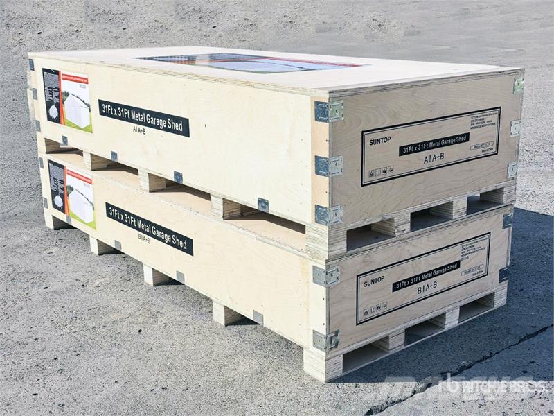 SUNTOP SC3131 31 ft x 31 ft Double Garage Metal St Čelični okviri za građevine