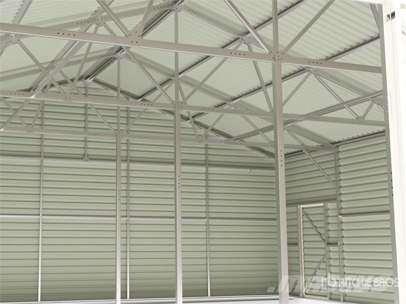SUNTOP SC4039 Double Garage Metal Storage Building Čelični okviri za građevine