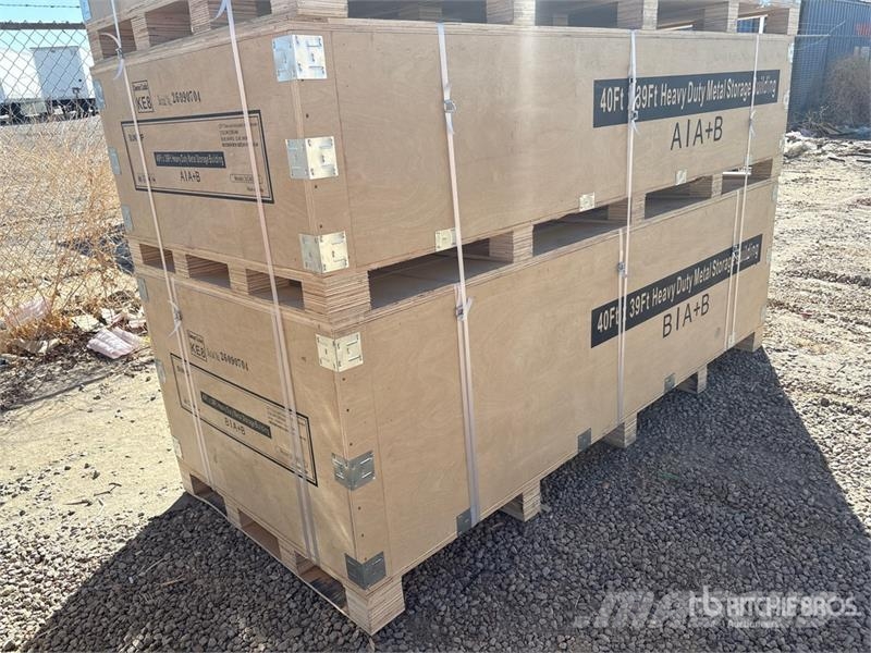 SUNTOP SC4039 Double Garage Metal Storage Building Construcții din cadru metalic
