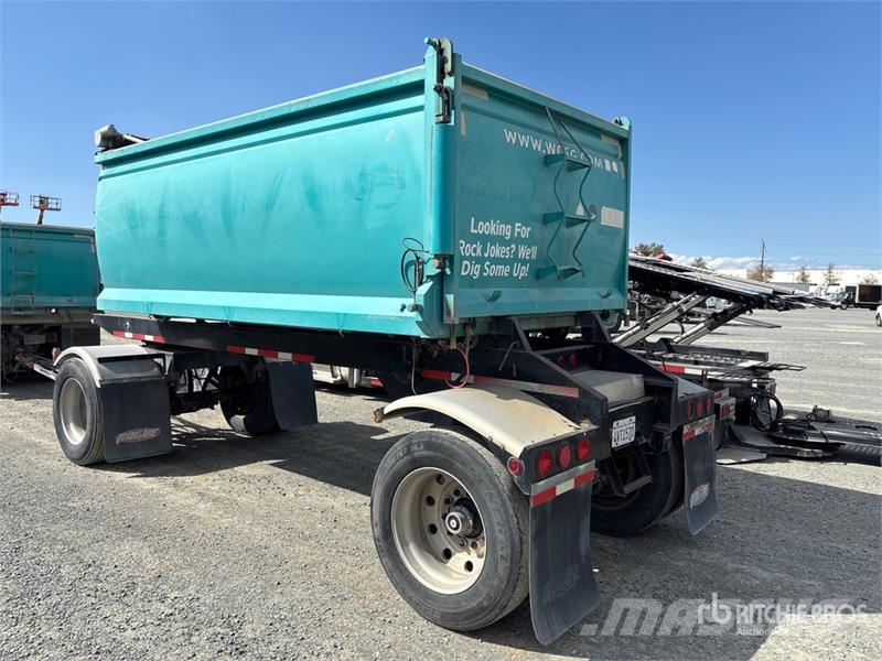 Superior Trailers 21 ft T/A Belly Dump Trailer Kipper