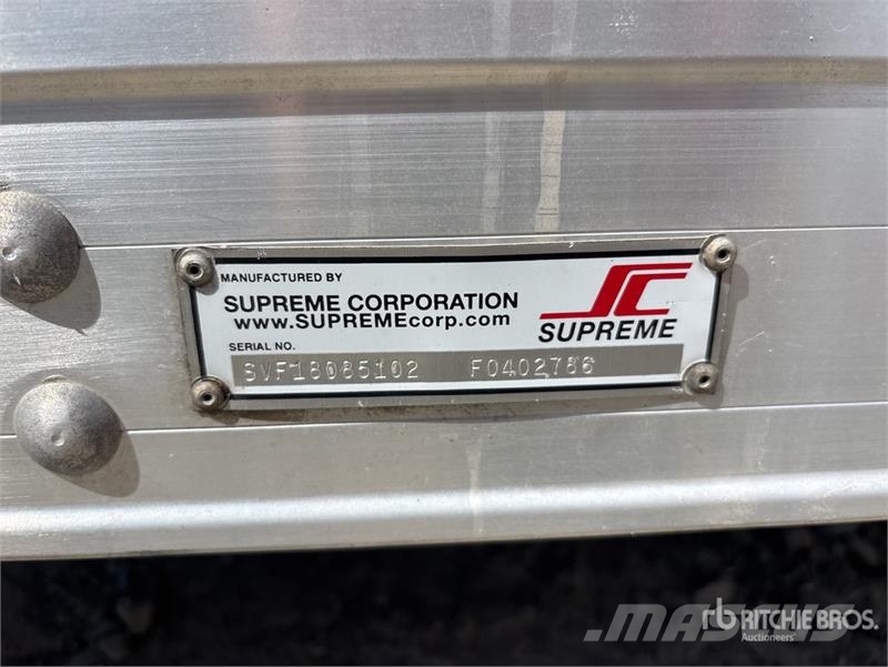 Supreme 18 ft Van Truck Body 박스 바디