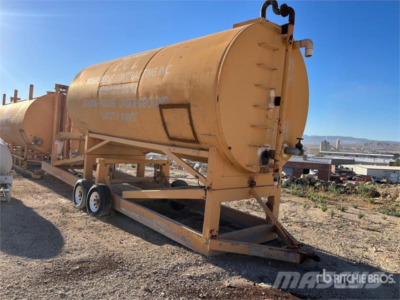 T/A Portable Drawbar 8000 gal Cable Water Tower Építőipar - Egyebek