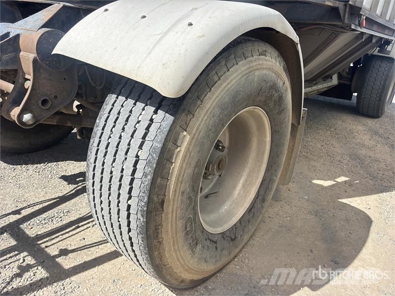 T/A Spread Axle Pup Aluminum Belly Dump Trailer Kiper prikolice