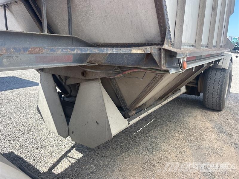 T/A Spread Axle Pup Aluminum Belly Dump Trailer Kiper prikolice