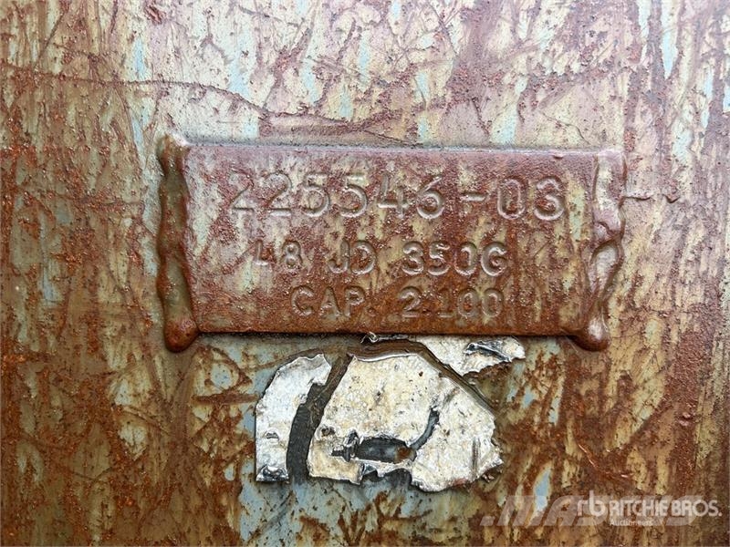 TAG 48 in 2.1 cyd Digging Excavator Bucket - Fits John Kausi