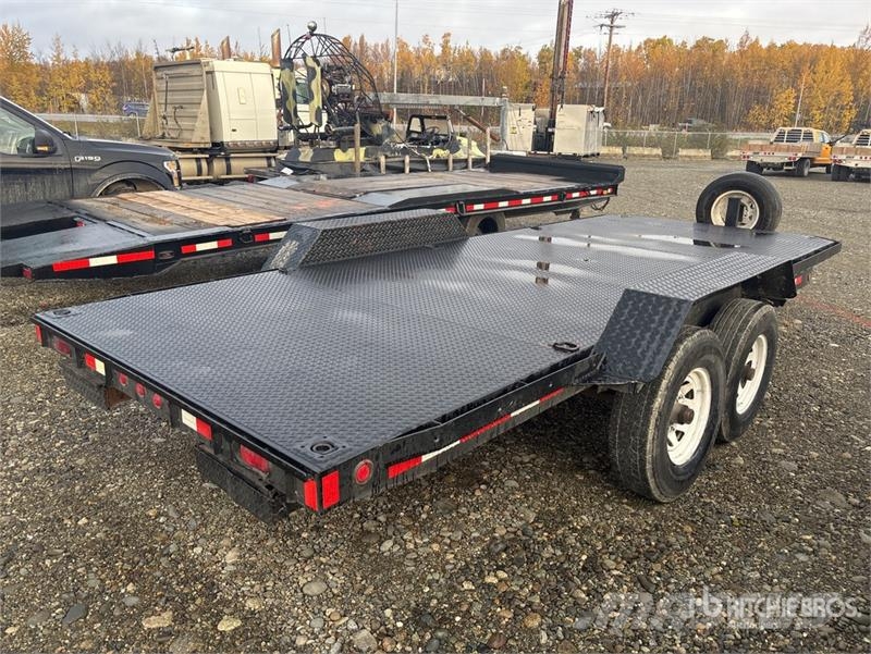 Taga 18 ft T/A Flatbed Trailer 平板式/側卸式拖車