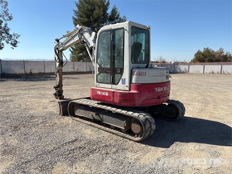 Takeuchi TB180FR Tracked Excavator Гусеничные экскаваторы