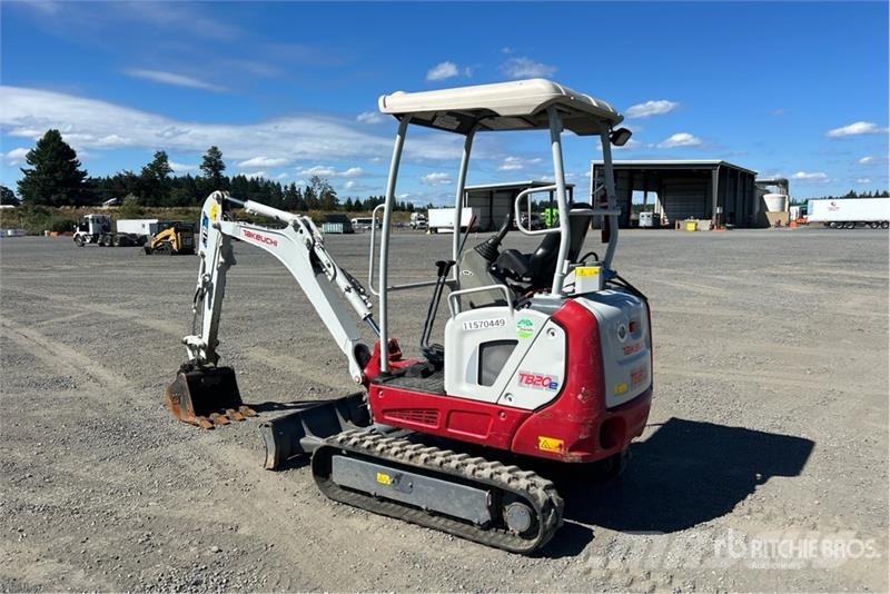 Takeuchi TB20e Electric Mini Excavator Mini bageri <7t