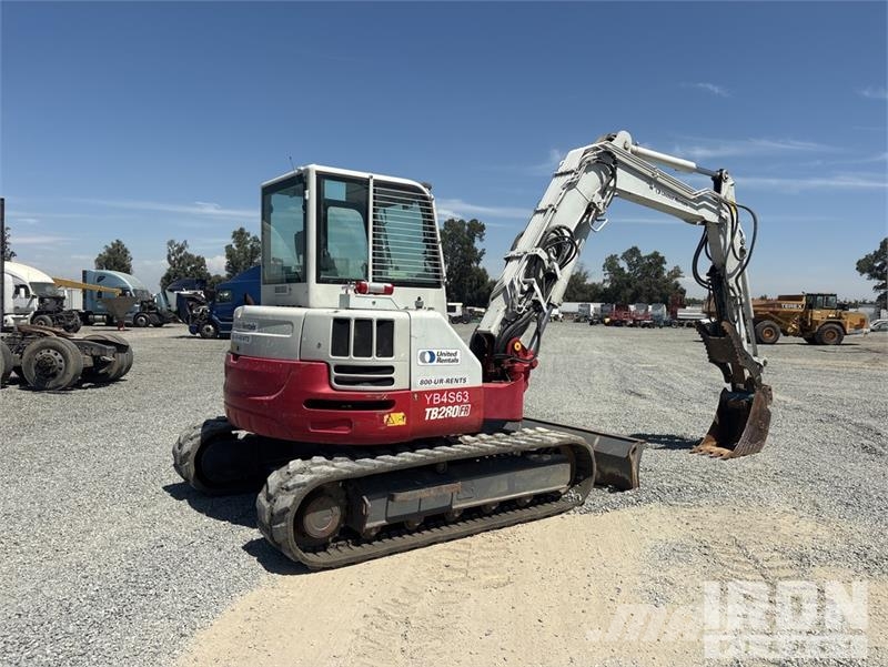 Takeuchi TB280FR Mini Excavator Minigrävare < 7t