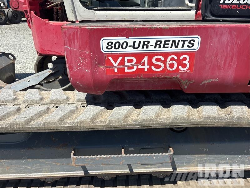 Takeuchi TB280FR Mini Excavator Minigrävare < 7t