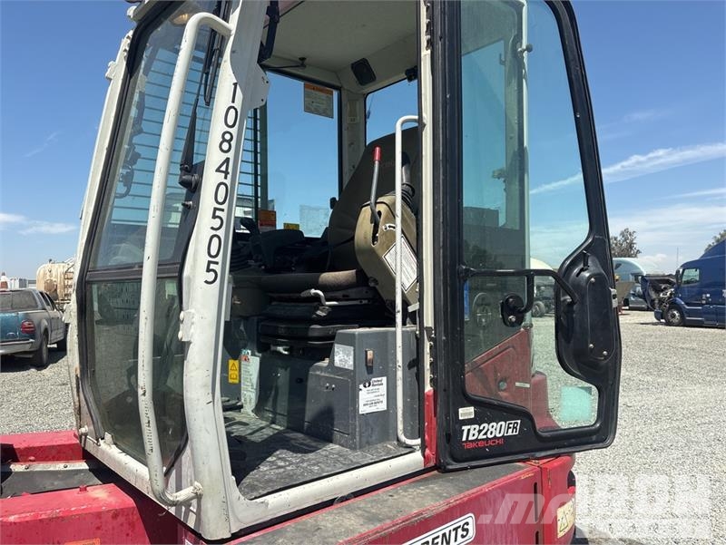 Takeuchi TB280FR Mini Excavator Minigrävare < 7t