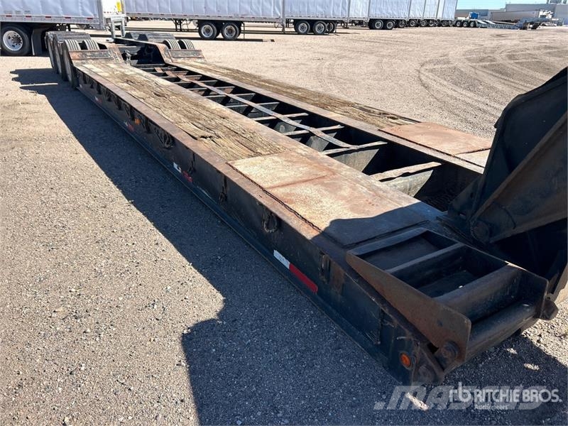 Talbert 50 ton Tri/A Removable Gooseneck Lowboy Trailer لوادر منخفضة