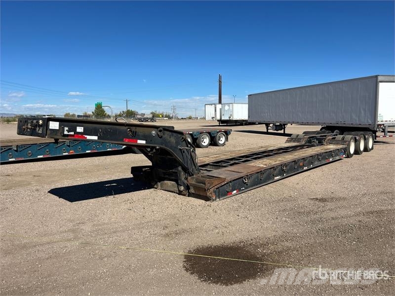 Talbert 50 ton Tri/A Removable Gooseneck Lowboy Trailer لوادر منخفضة