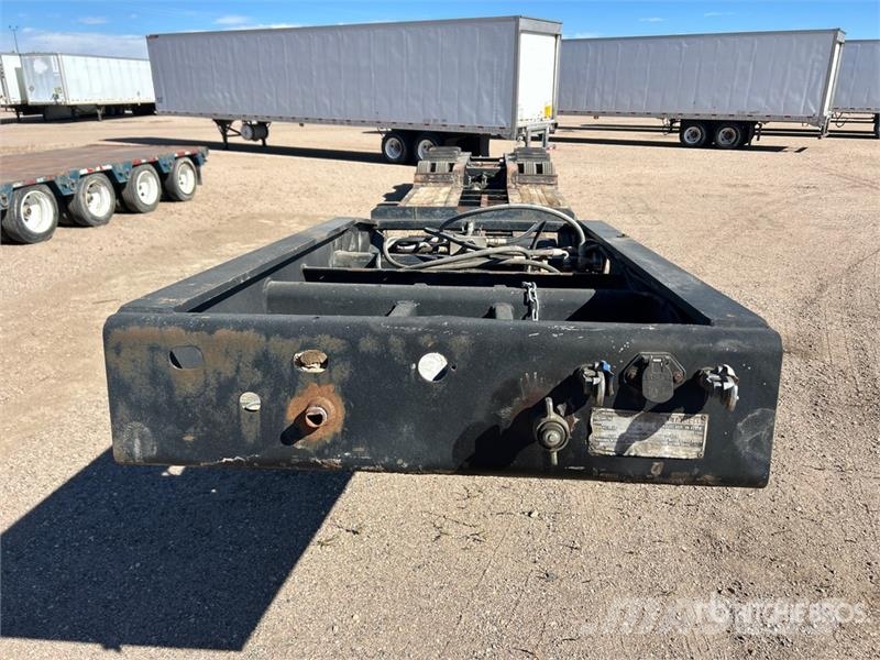 Talbert 50 ton Tri/A Removable Gooseneck Lowboy Trailer لوادر منخفضة