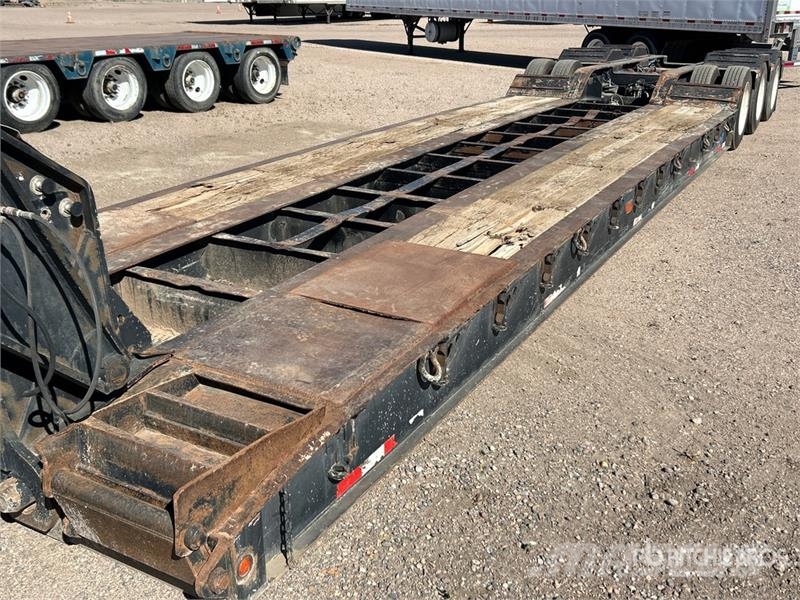 Talbert 50 ton Tri/A Removable Gooseneck Lowboy Trailer لوادر منخفضة