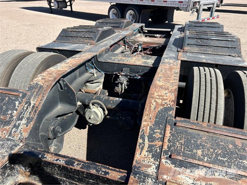 Talbert 50 ton Tri/A Removable Gooseneck Lowboy Trailer لوادر منخفضة
