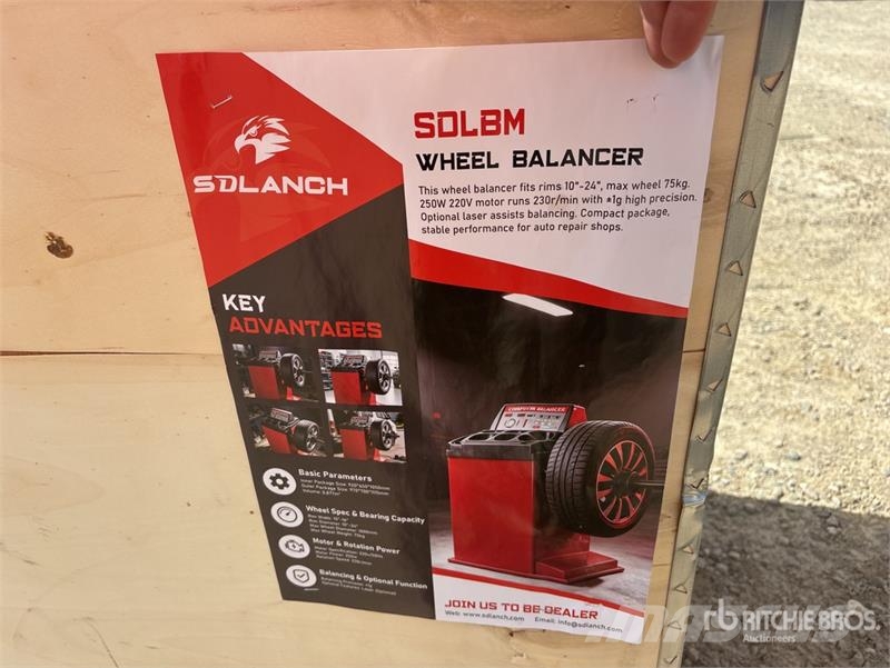  TBM-RED Wheel Balancer (Unused) Other components