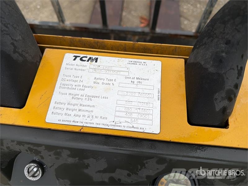 TCM of (4) TCM ER60 Pallet Jack (Inoperable) Pumppukärryt