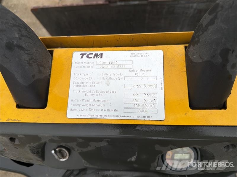 TCM of (4) TCM ER60 Pallet Jack (Inoperable) Pumppukärryt