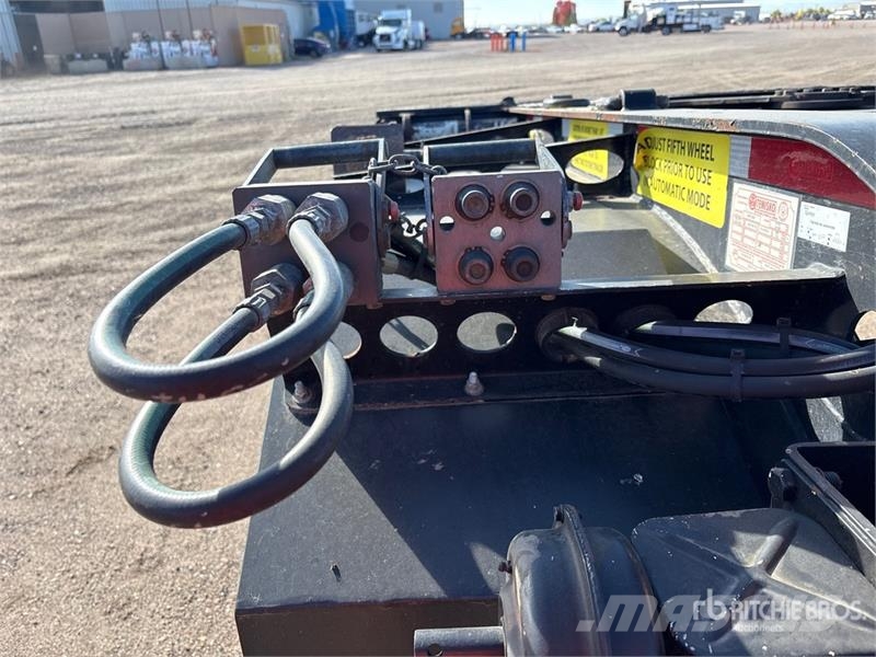 Temisko 56 ft Tri/A 56 ft Extendable Flatbed Trail 自卸半挂车