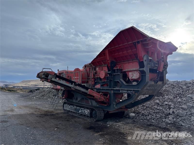 Terex J-1170 Tracked Jaw Crushing Plant Fabrike za separaciju