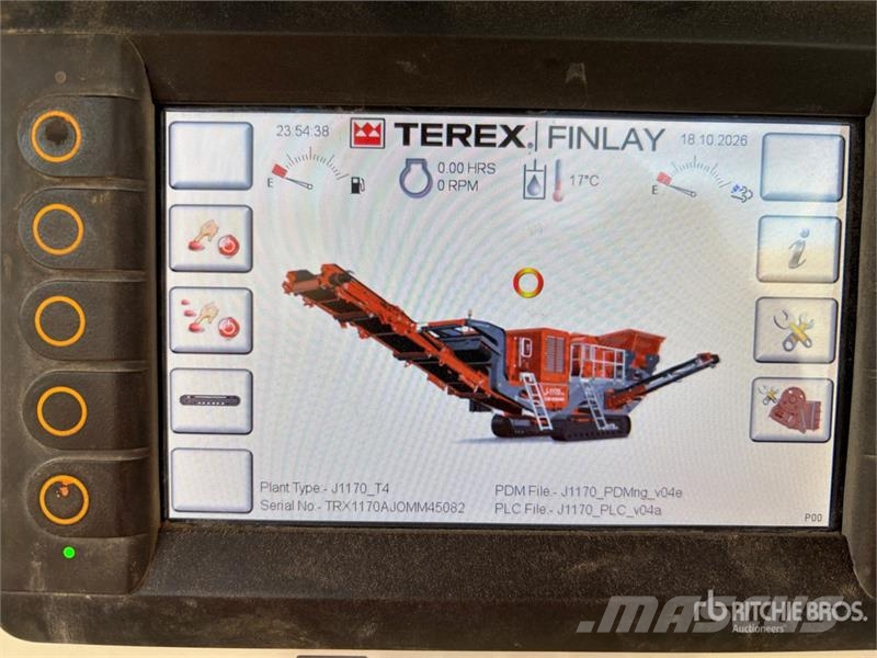 Terex J-1170 Tracked Jaw Crushing Plant Fabrike za separaciju
