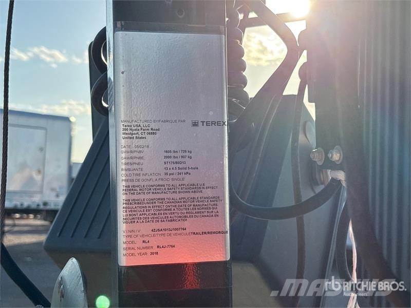 Terex RL4 Освітлювальні вежі