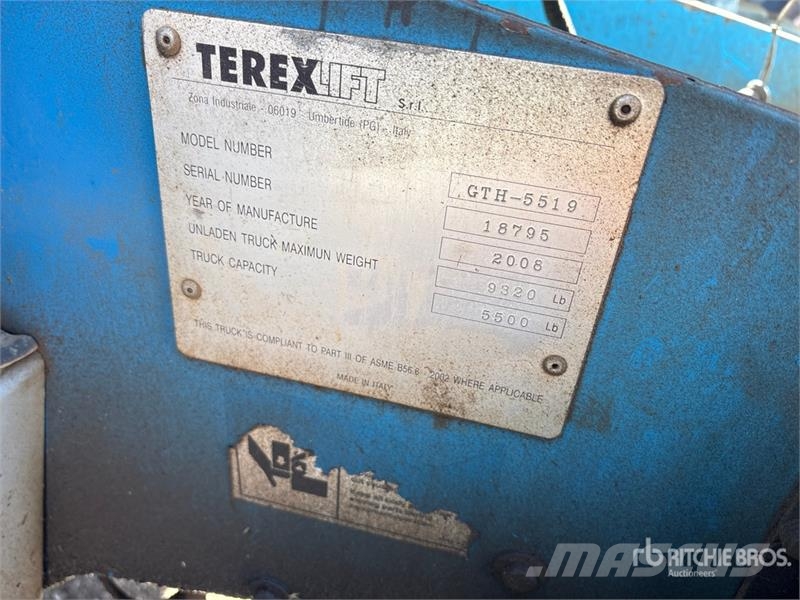 Terexlift GTH-5519 Telehandler مناولات متداخلة