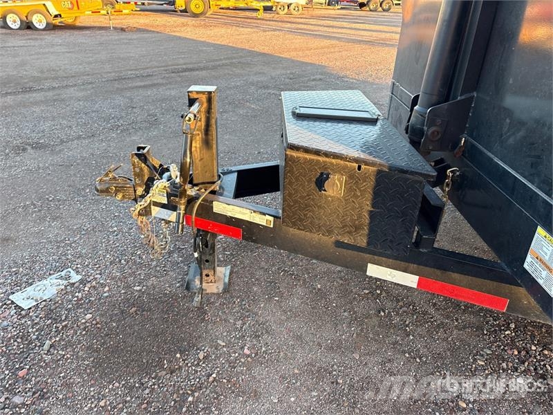 Texas Pride DT71614KBP 16 ft T/A Dump Utility Trailer Pašizgāzējs