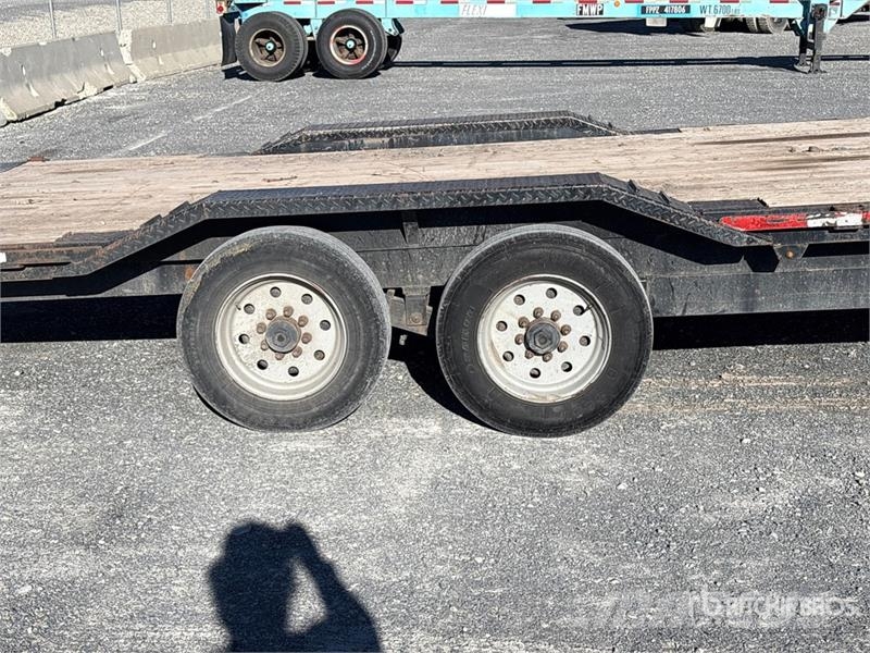 Texas Pride EQ72414KBP 20 ft T/A Tilt Deck Trailer 低架裝載車