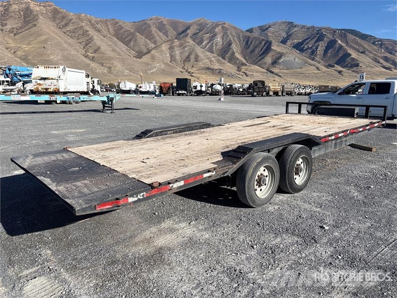 Texas Pride EQ72414KBP 20 ft T/A Tilt Deck Trailer 低架裝載車