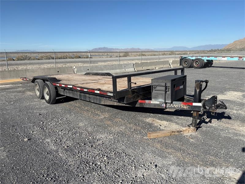 Texas Pride EQ72414KBP 20 ft T/A Tilt Deck Trailer 低架裝載車