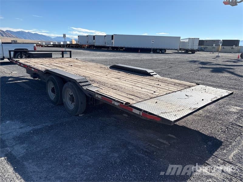 Texas Pride EQ72414KBP 20 ft T/A Tilt Deck Trailer 低架裝載車