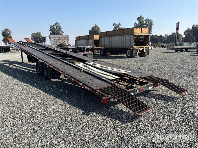 Texas Pride T/A Open Car Carrier Trailer Semirremolques para transporte de vehículos