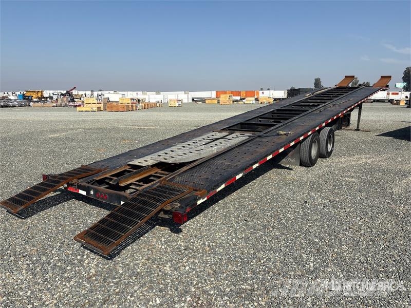 Texas Pride T/A Open Car Carrier Trailer Semirremolques para transporte de vehículos