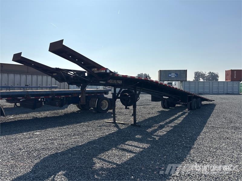 Texas Pride T/A Open Car Carrier Trailer Semirremolques para transporte de vehículos