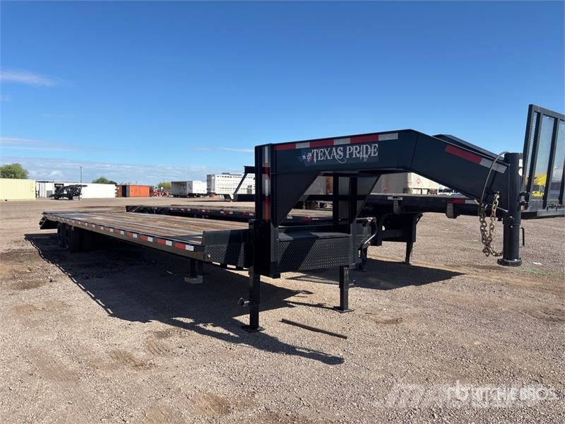 Texas Pride Trailers FT835524KGN 53 ft T/A Gooseneck Equ Auto pārvadāšanas treileri