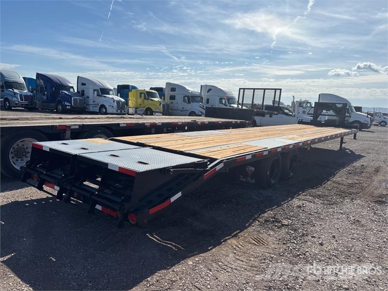 Texas Pride Trailers FT835524KGN 53 ft T/A Gooseneck Equ Auto pārvadāšanas treileri