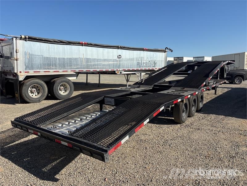 Texas Pride Tri/A Open Car Carrier Trailer نصف مقطورات مركبات النقل