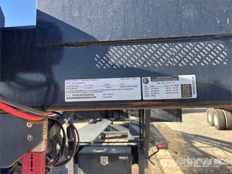 Texas Pride Tri/A Open Car Carrier Trailer نصف مقطورات مركبات النقل