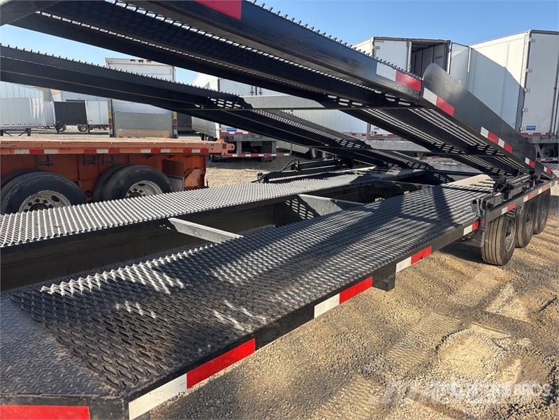 Texas Pride Tri/A Open Car Carrier Trailer نصف مقطورات مركبات النقل