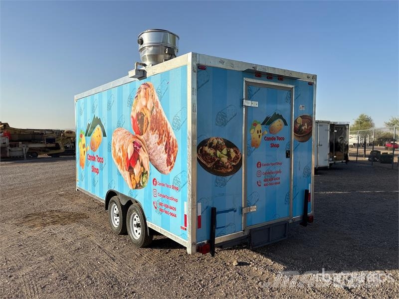 The Fud Trailer 16 ft T/A Food Concession Trailer Citas piekabes