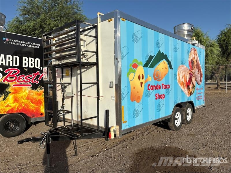 The Fud Trailer 16 ft T/A Food Concession Trailer Citas piekabes