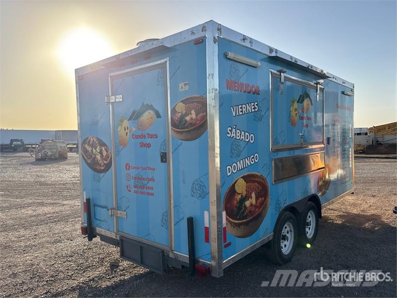 The Fud Trailer 16 ft T/A Food Concession Trailer Citas piekabes