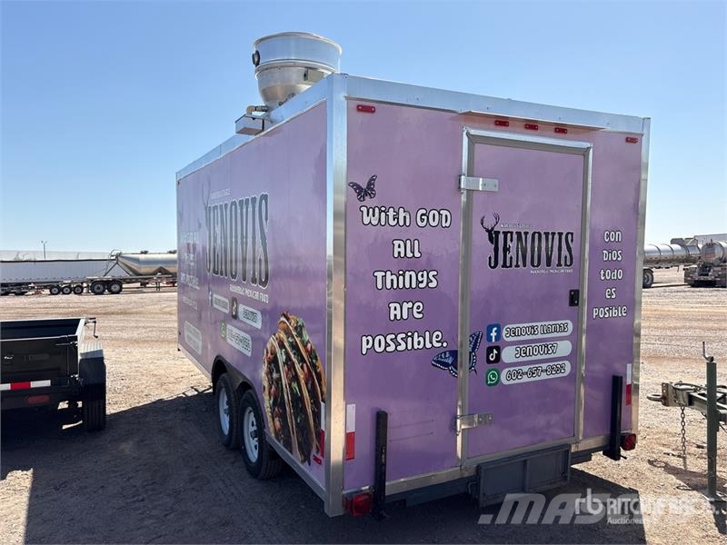The Fud Trailer 19 ft T/A Food Concession Trailer Citas piekabes
